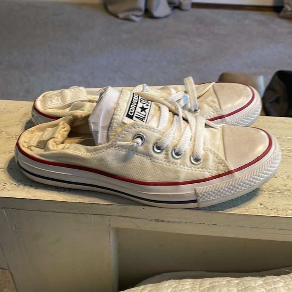 Converse All⭐️Stars size 7 shoreline slip ons